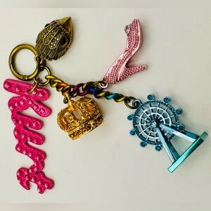Kurt Geiger London Kurt Eagle Mix Keyring Bag Charm STUNNING - Hard to Find